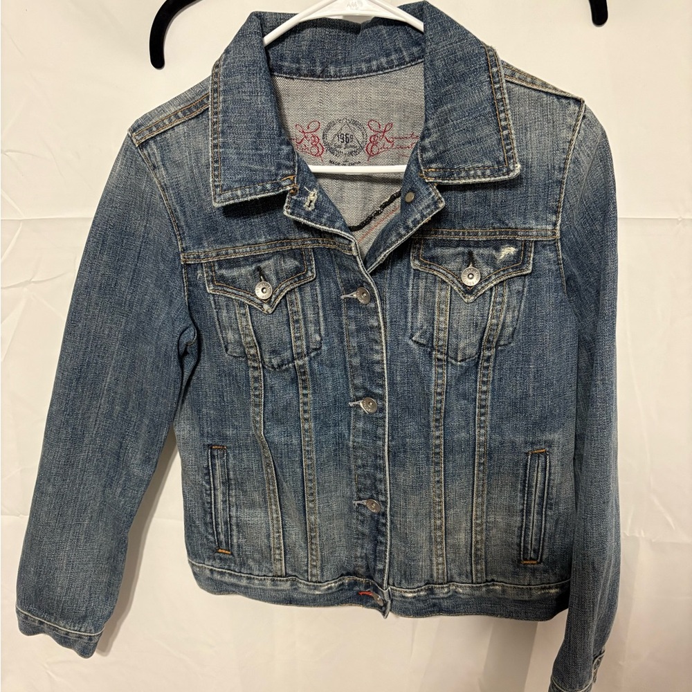 Classic Blue Denim Jean Jacket